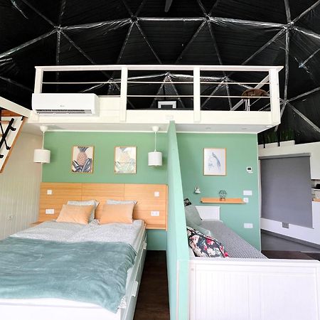 Domeglamping At Fishinglake Sagvar Exterior photo